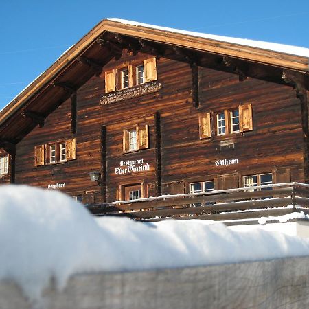فندق Tschappinaفي  Berghaus Obergmeind المظهر الخارجي الصورة